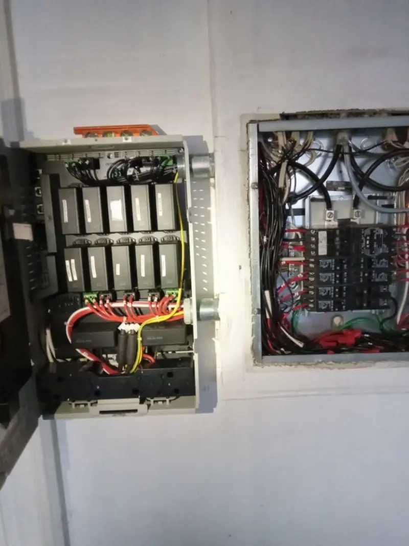 Electrical panel upgrade completed for Ring Doorbell Installation in Carlstadt